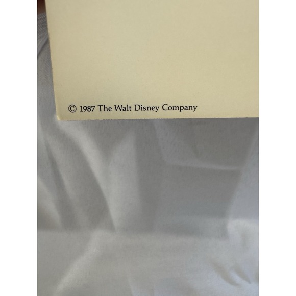 Mr. Toad Blue Boy Disneyland Gallery Art Card 1982 Framed Mr Toad's Wild ride - Picture 7 of 16